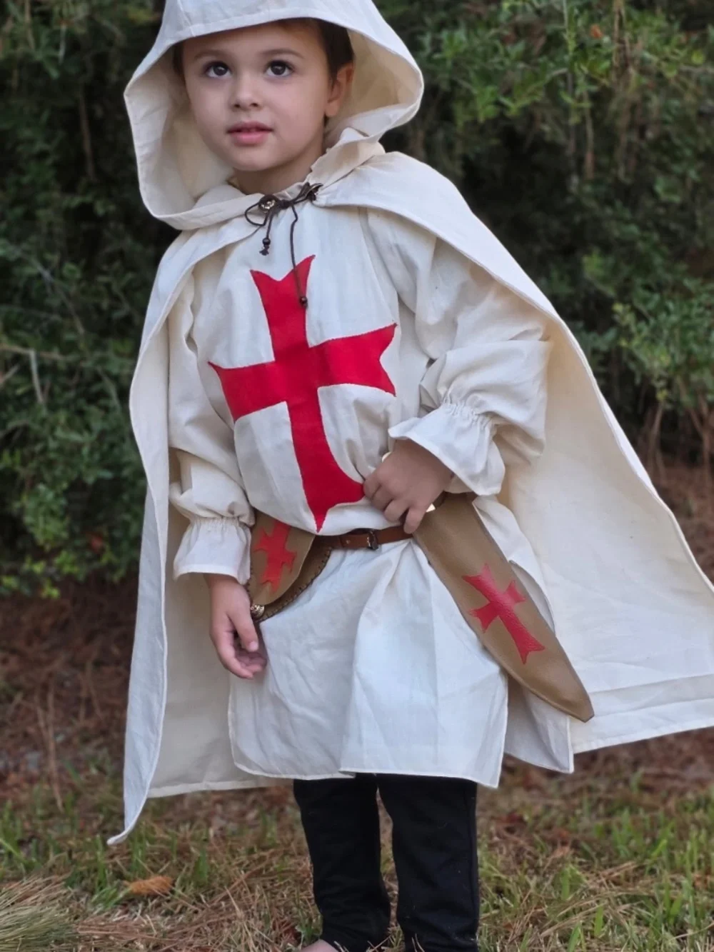 Boys Size 6-7 Knights Templar Crusader Costume